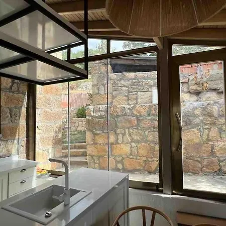 Air-conditioned Modern Stone House With Sea And Nature Views