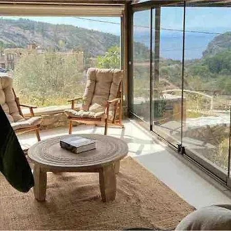 Βίλα Air-conditioned Modern Stone House With Sea And Nature Views